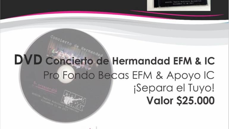 DVD Alianza Increscendo-Efm ULTIMAS UNIDADES